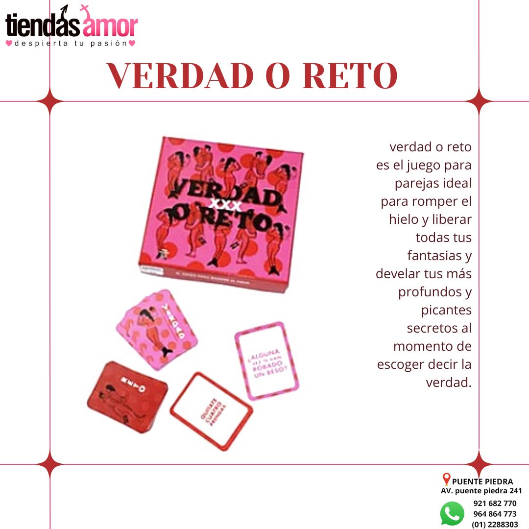 JUEGO DE VERDAD O RETO EN PAREJA